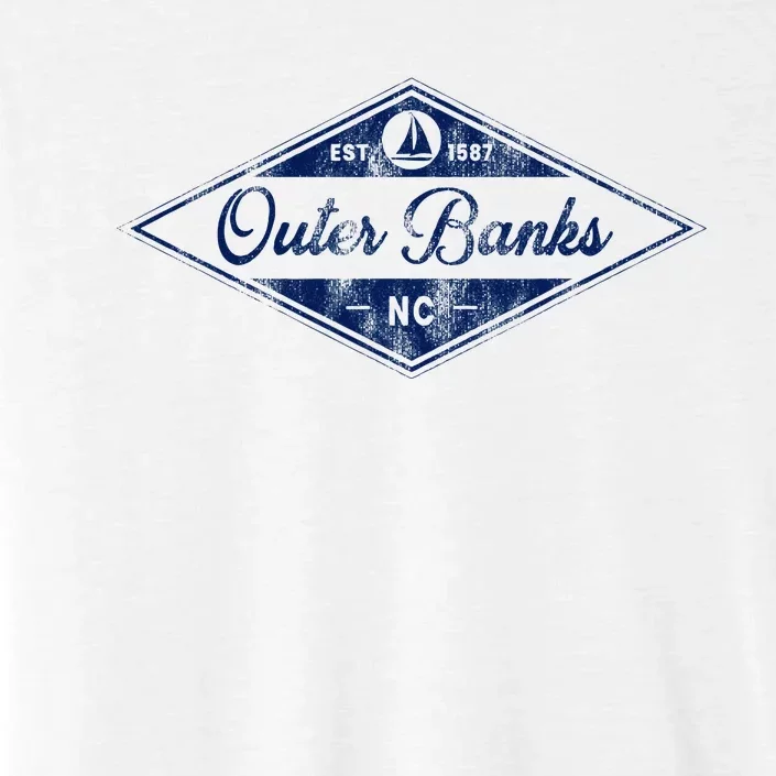 O.U.T.E.R B.A.N.K.S Est 1587 Obx North Carolina Nc Boating ChromaSoft Performance T-Shirt