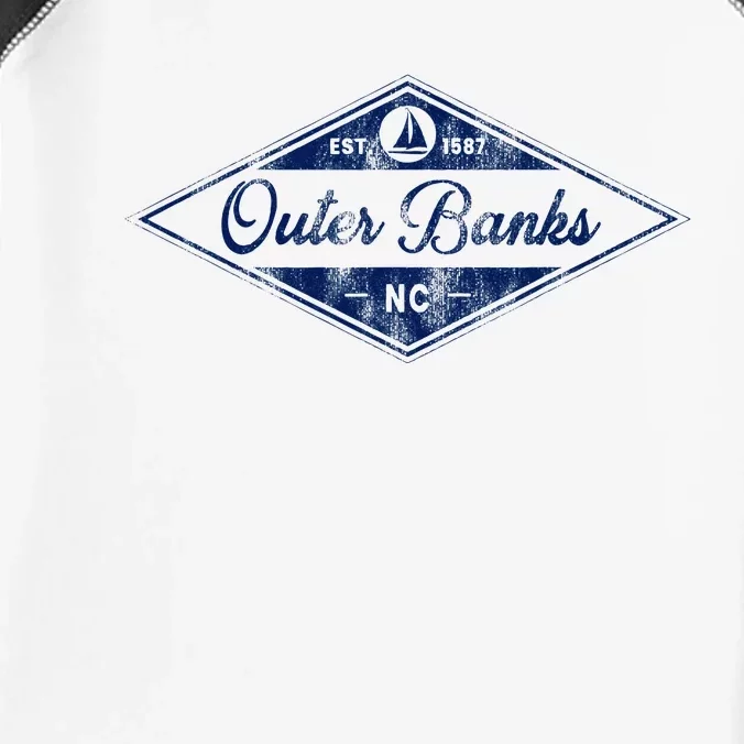 O.U.T.E.R B.A.N.K.S Est 1587 Obx North Carolina Nc Boating Infant Baby Jersey Bodysuit