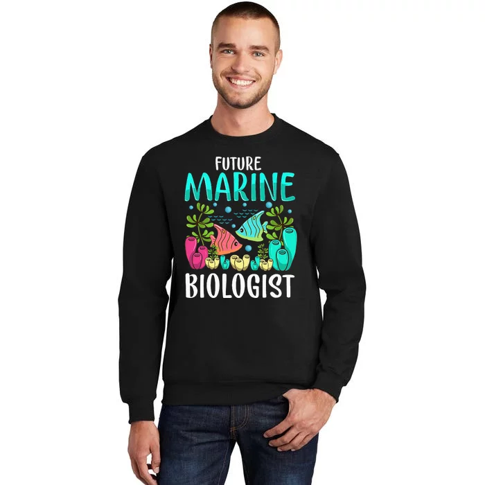 Ocean Biology Funny Children Future Marine Biologist Sweatshirt