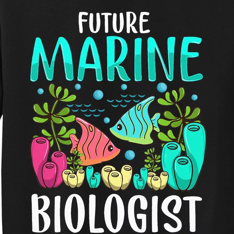 Ocean Biology Funny Children Future Marine Biologist Sweatshirt