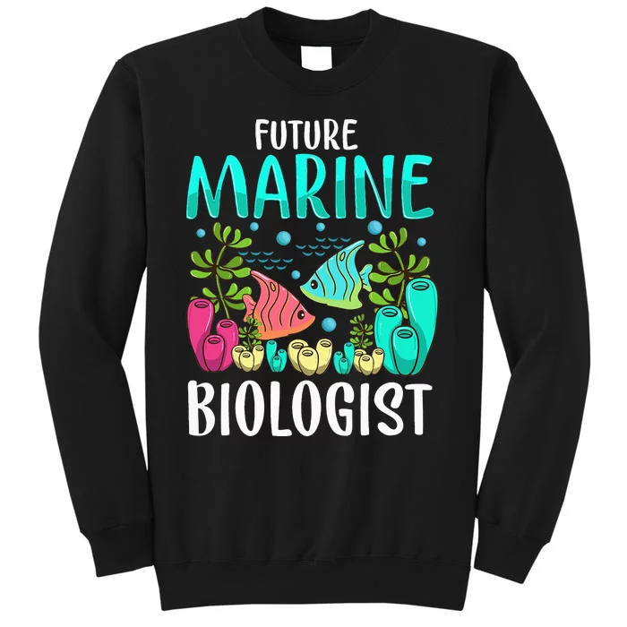 Ocean Biology Funny Children Future Marine Biologist Sweatshirt