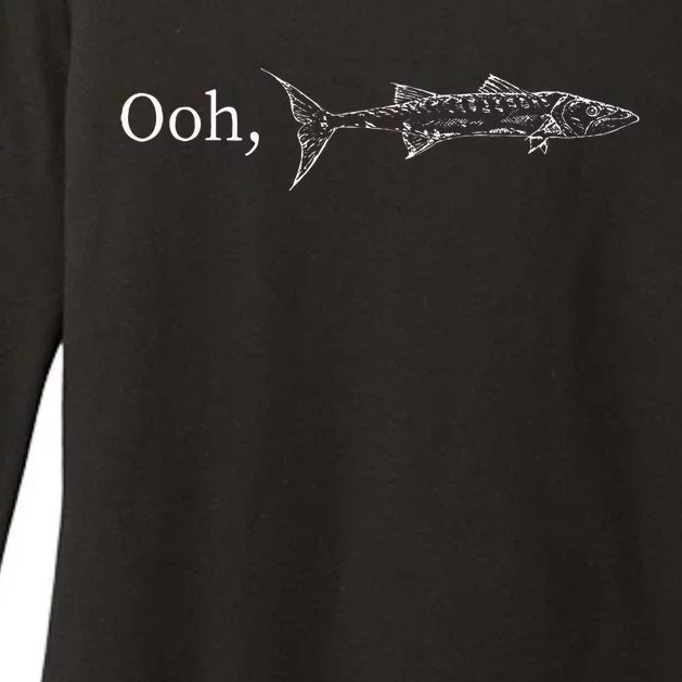 Ooh Barracuda Fishing Gift For Music And Rock Lovers Womens CVC Long Sleeve Shirt