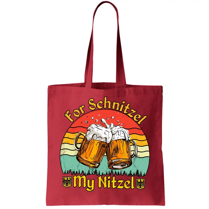 Oktoberfest Beer Festival For Schnitzel My Nitzel Tote Bag