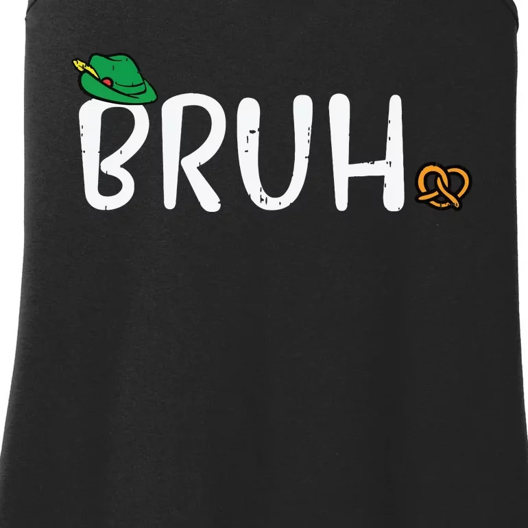 Oktoberfest Bruh Fun German Bavarian Festival Ladies Essential Tank