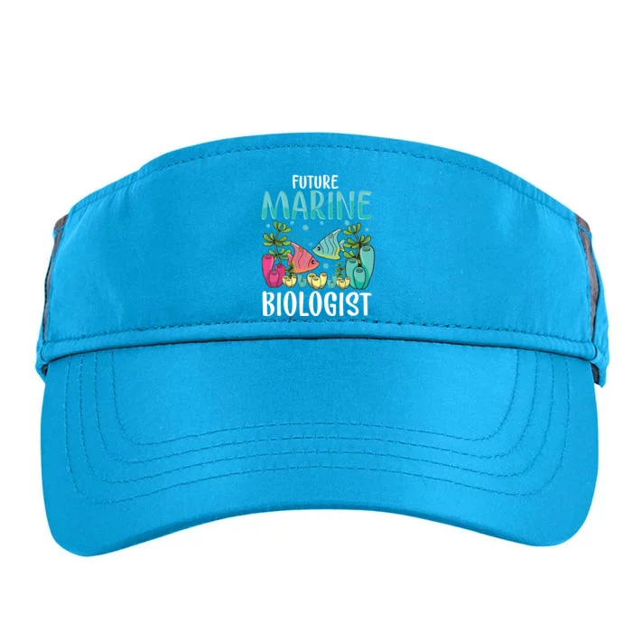 Ocean Biology Funny Children Future Marine Biologist Adult Drive Performance Visor