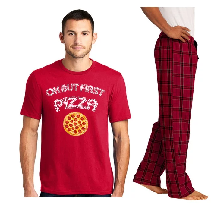 Ok But First Pizza Pajama Set