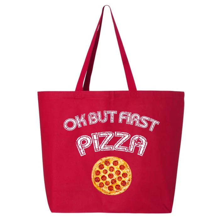 Ok But First Pizza 25L Jumbo Tote