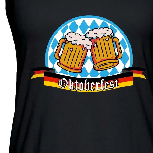 Oktoberfest Beer Festive German Holiday Ladies Essential Flowy Tank