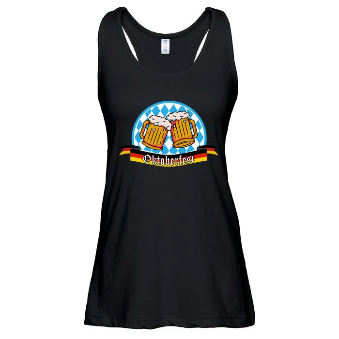 Oktoberfest Beer Festive German Holiday Ladies Essential Flowy Tank