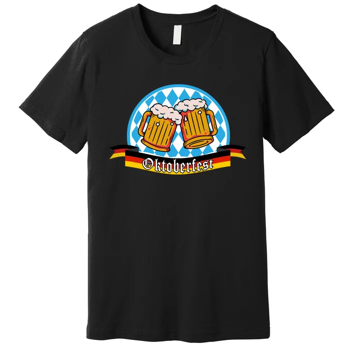 Oktoberfest Beer Festive German Holiday Premium T-Shirt