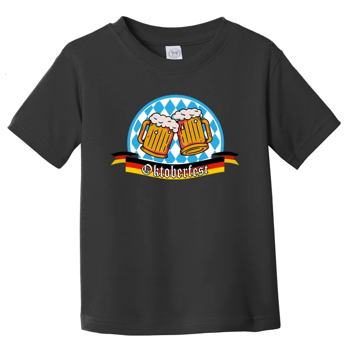 Oktoberfest Beer Festive German Holiday Toddler T-Shirt