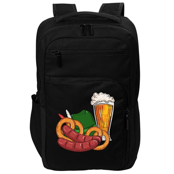 Oktoberfest Beer Food Festive Impact Tech Backpack