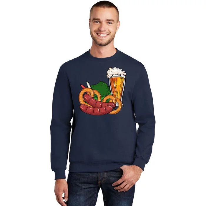 Oktoberfest Beer Food Festive Sweatshirt