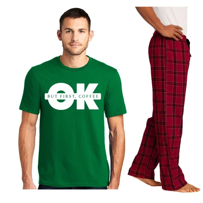 Ok But First Coffee Pajama Set