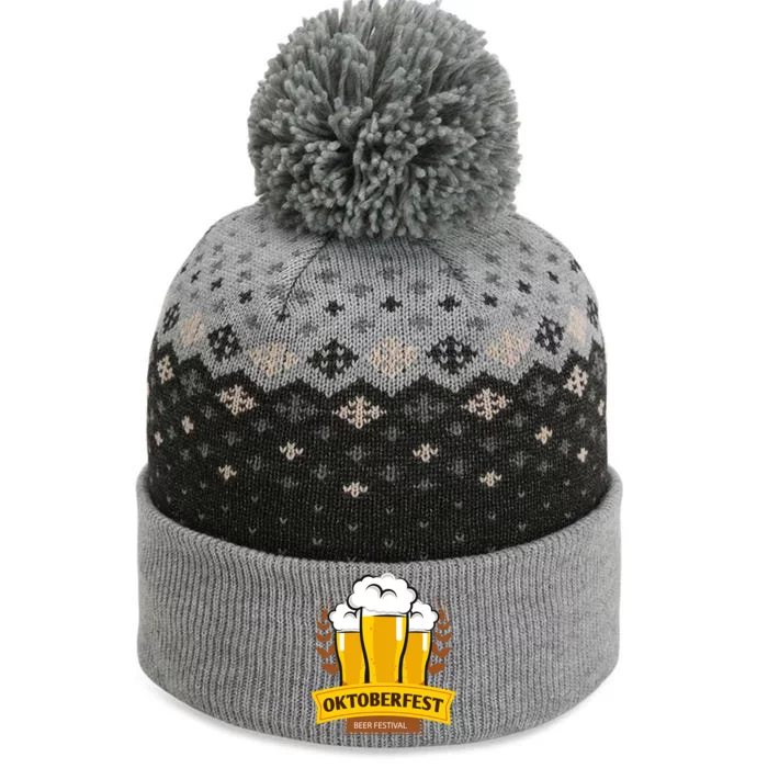 Oktoberfest Beer Festival The Baniff Cuffed Pom Beanie