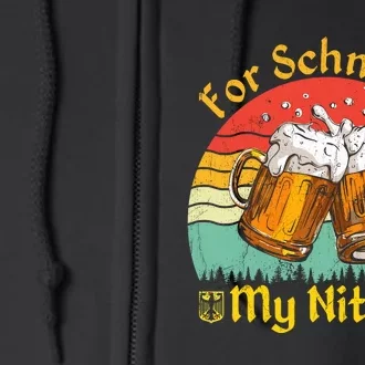 Oktoberfest Beer Festival Full Zip Hoodie