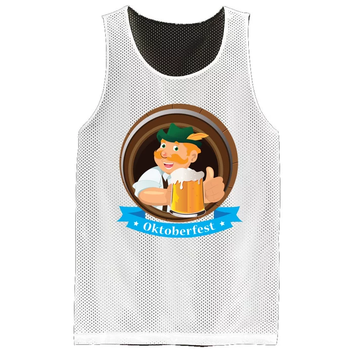 Oktoberfest Beer Festival Mesh Reversible Basketball Jersey Tank