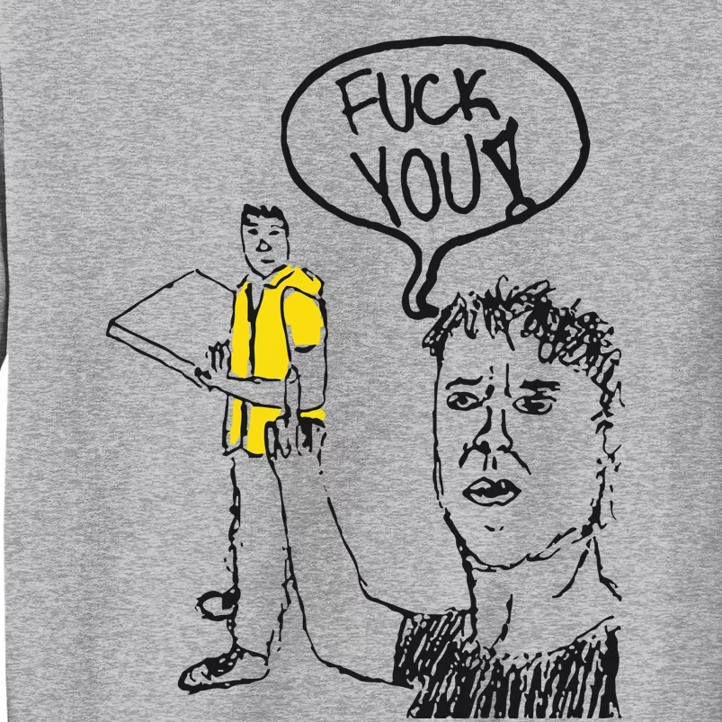 One Bite Fuck You Dragon Tall Sweatshirt