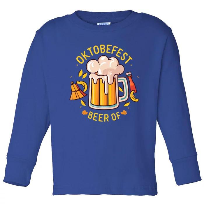 Oktoberfest Beer German Toddler Long Sleeve Shirt