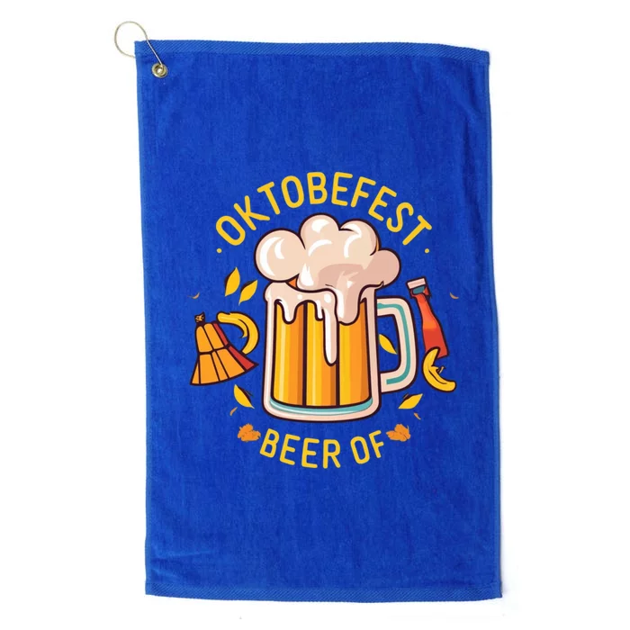 Oktoberfest Beer German Platinum Collection Golf Towel