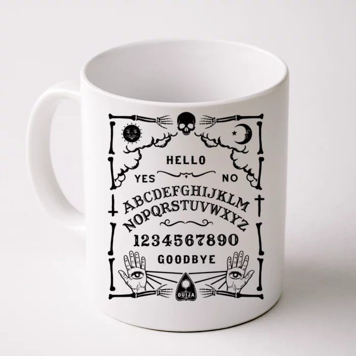 Ouija Board Great Gift Spirit Board Great Gift Front & Back Coffee Mug