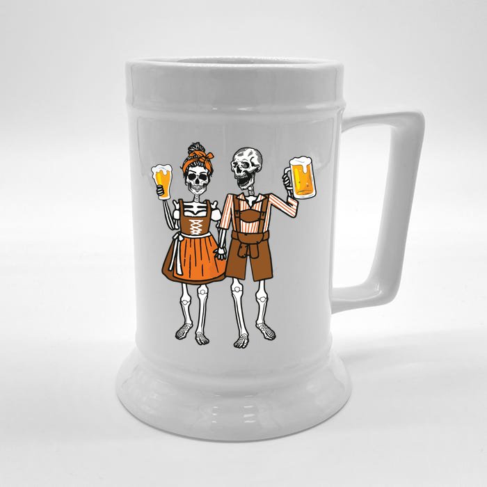 Oktoberfest Beer Germany German Funny Front & Back Beer Stein