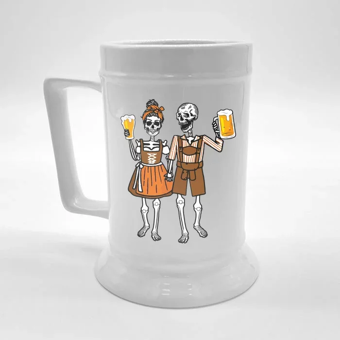 Oktoberfest Beer Germany German Funny Front & Back Beer Stein