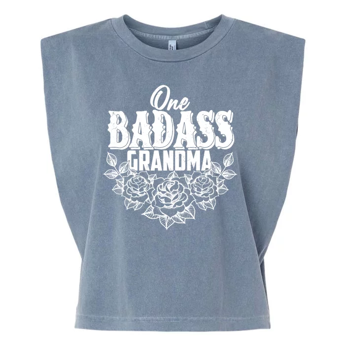 One Badass Grandma Garment-Dyed Women's Muscle Tee