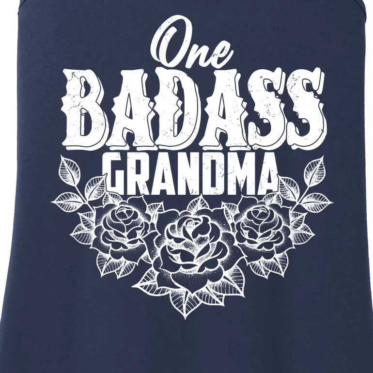 One Badass Grandma Ladies Essential Tank