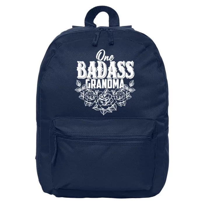 One Badass Grandma 16 in Basic Backpack