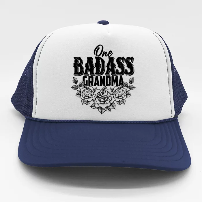 One Badass Grandma Trucker Hat