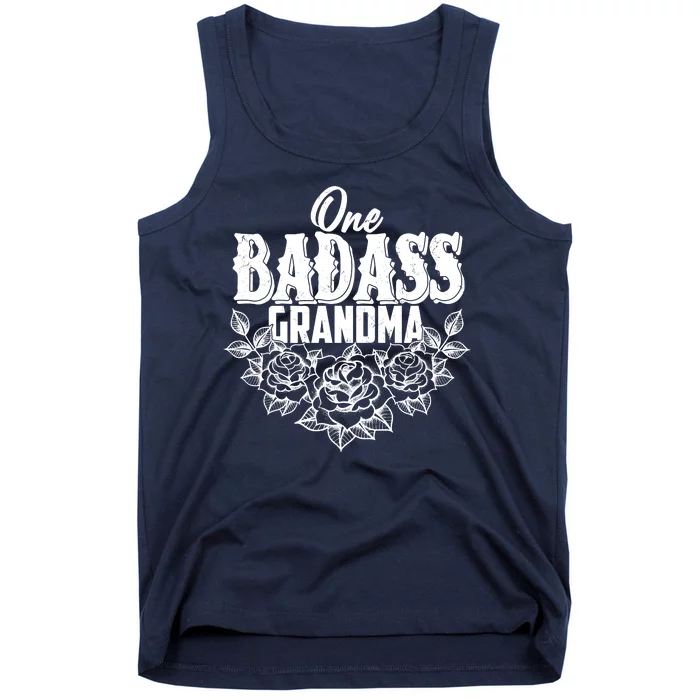 One Badass Grandma Tank Top