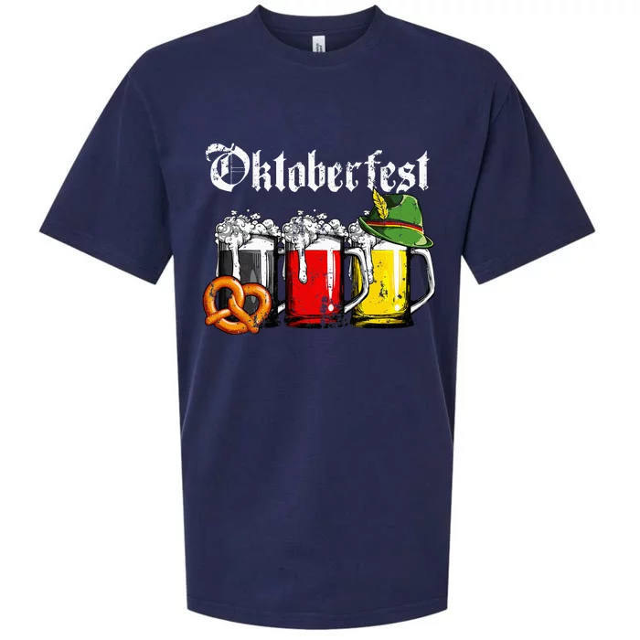 Oktoberfest Beer German Flag Clothing Women Drinking Mug Sueded Cloud Jersey T-Shirt