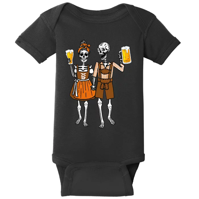 Oktoberfest Beer Germany German Funny Baby Bodysuit