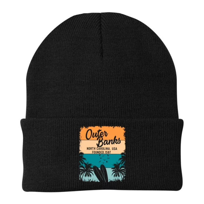 Outer Banks Gift Men Women Kids Obx North Carolina Nc Gift Knit Cap Winter Beanie