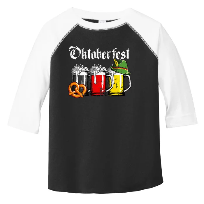 Oktoberfest Beer German Flag Funny Drinking Mug Toddler Fine Jersey T-Shirt