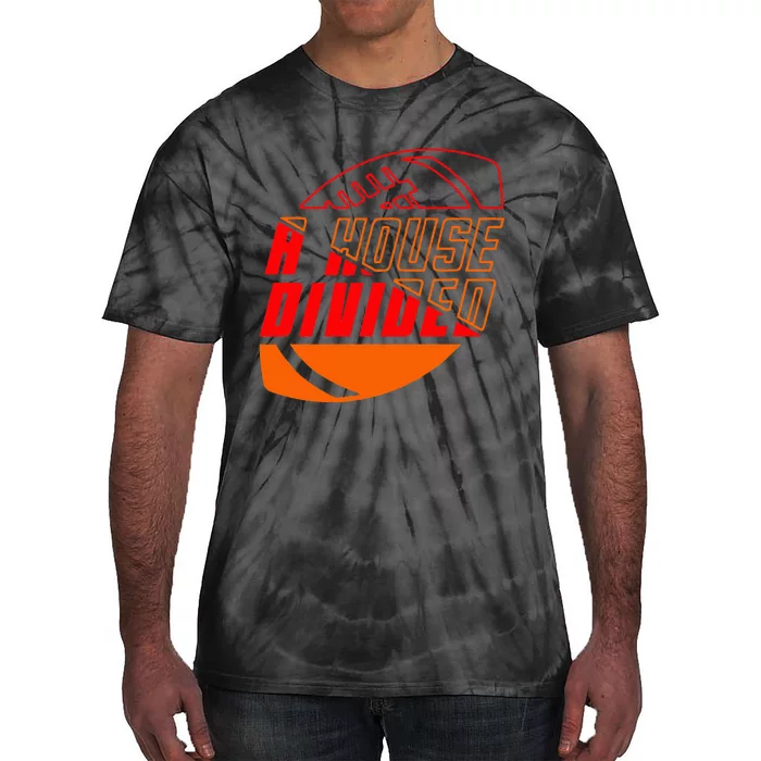 Oklahoma Bedlam House Divided Tie-Dye T-Shirt