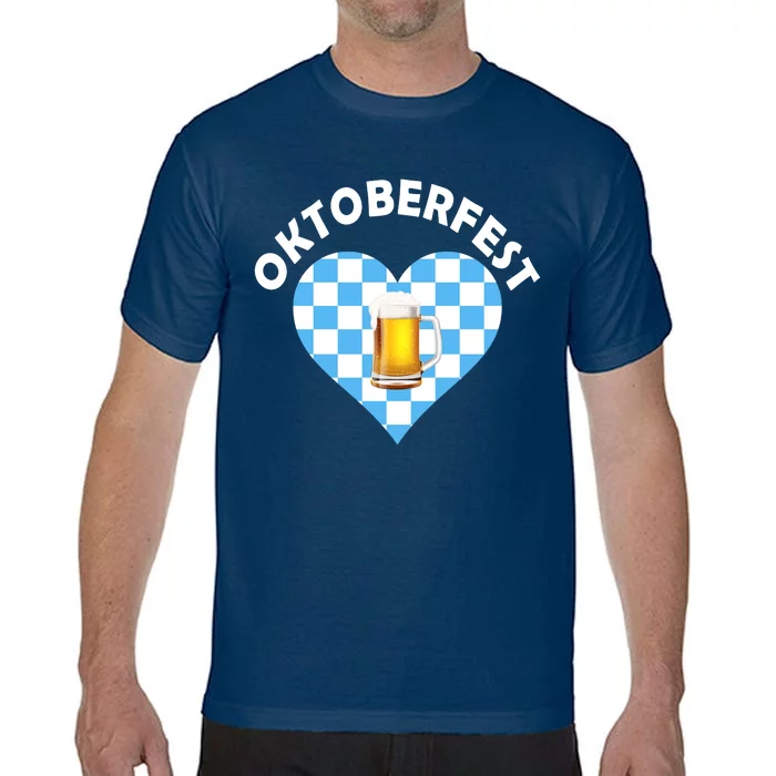 Oktoberfest Beer Heart Comfort Colors T-Shirt