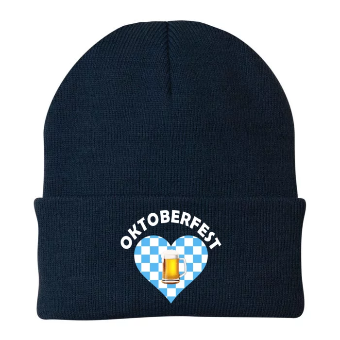 Oktoberfest Beer Heart Knit Cap Winter Beanie