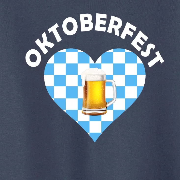 Oktoberfest Beer Heart Toddler T-Shirt