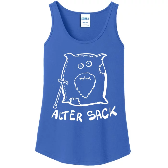 Old Bag Humor Joke Cheeky Ladies Essential Tank