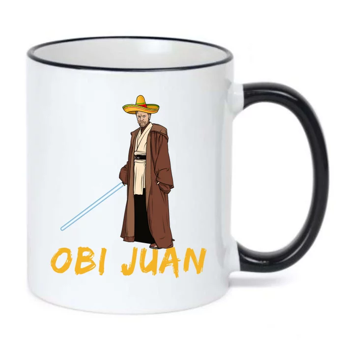 Obi Juan Funny Cinco De Mayo Black Color Changing Mug