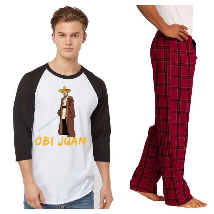 Obi Juan Funny Cinco De Mayo Raglan Sleeve Pajama Set