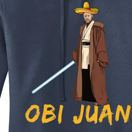 Obi Juan Funny Cinco De Mayo Women's Pullover Hoodie