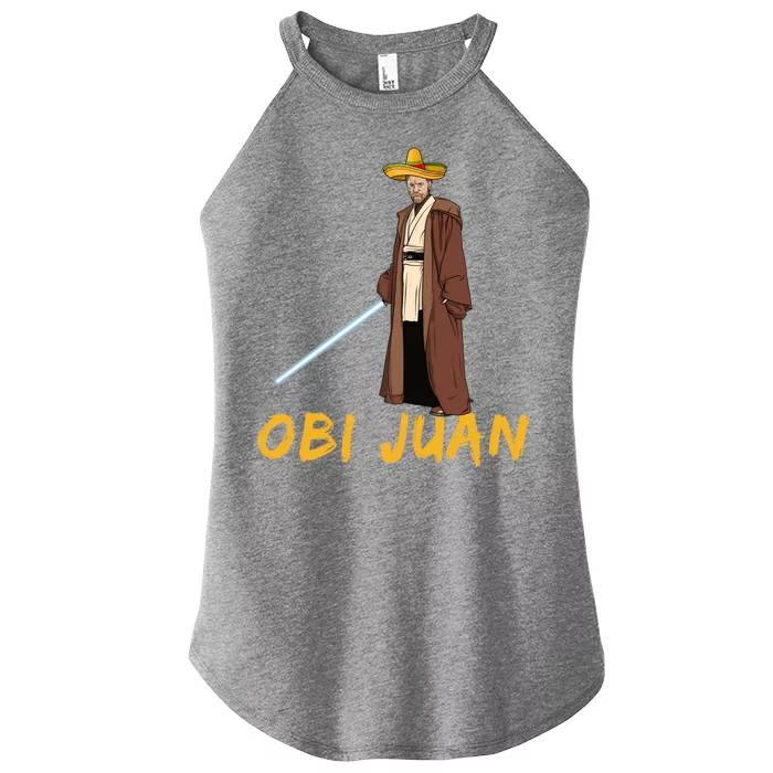 Obi Juan Funny Cinco De Mayo Women’s Perfect Tri Rocker Tank