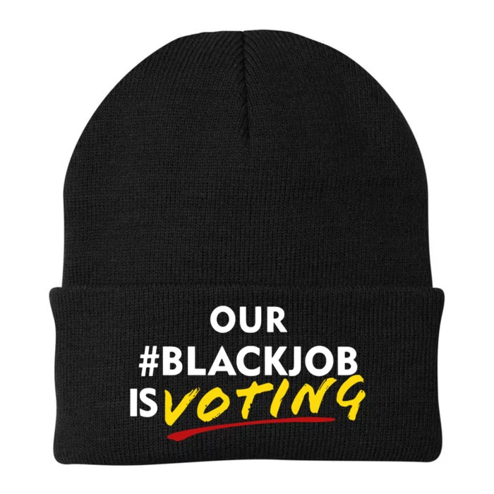 Our Blackjob Is Voting Knit Cap Winter Beanie