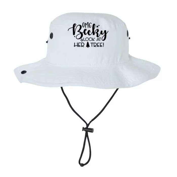 Omg Becky Look At Her Tree Funny Legacy Cool Fit Booney Bucket Hat