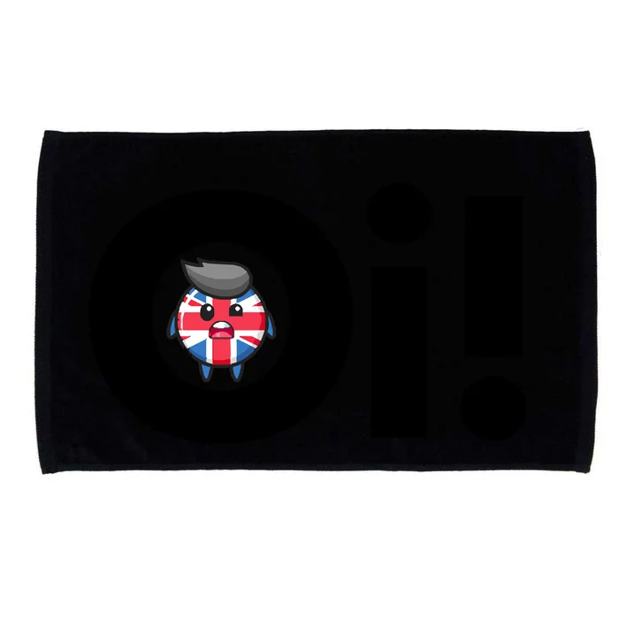 Oi! Black Letters Microfiber Hand Towel