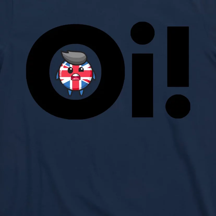 Oi! Black Letters T-Shirt