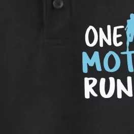 One Bad Mother Runner Mother's Day Marathon 5K Dry Zone Grid Performance Polo